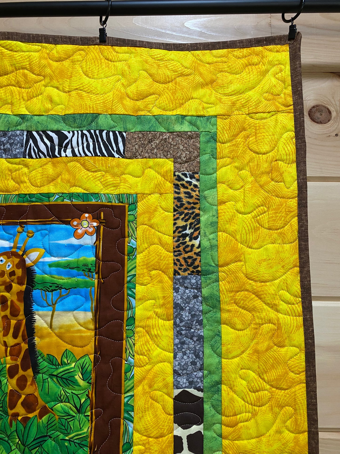 Quilt. Baby Quilt. Jungle Buddies. Children’s Quilt. Kid’s Quilt.