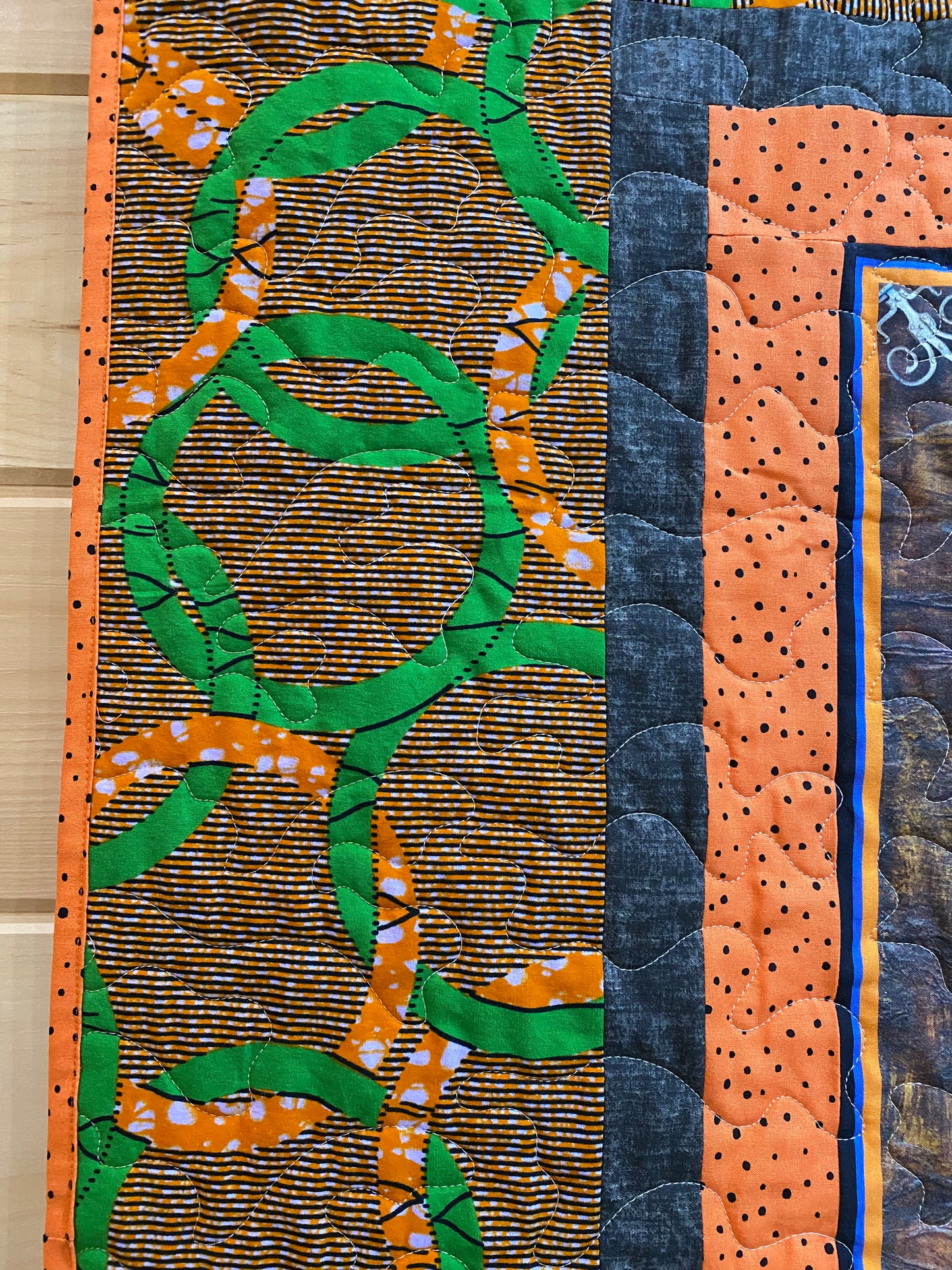 Quilt. Steampunk Halloween.