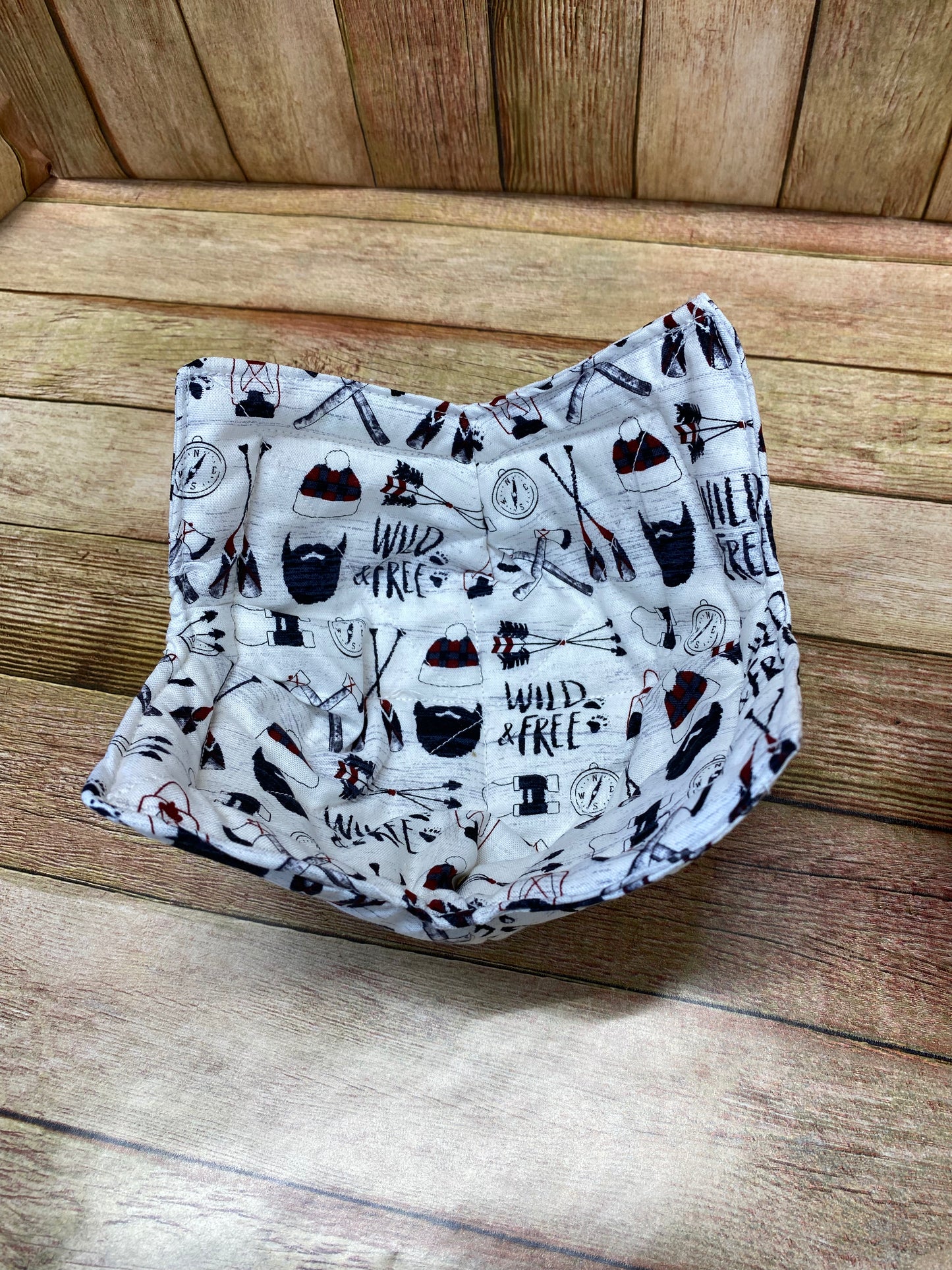 Bowl Cozy. Wild and Free.