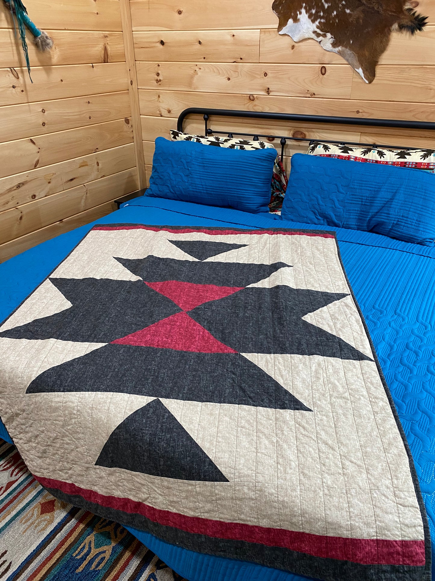 Quilt. Southwest Squash Blossom.