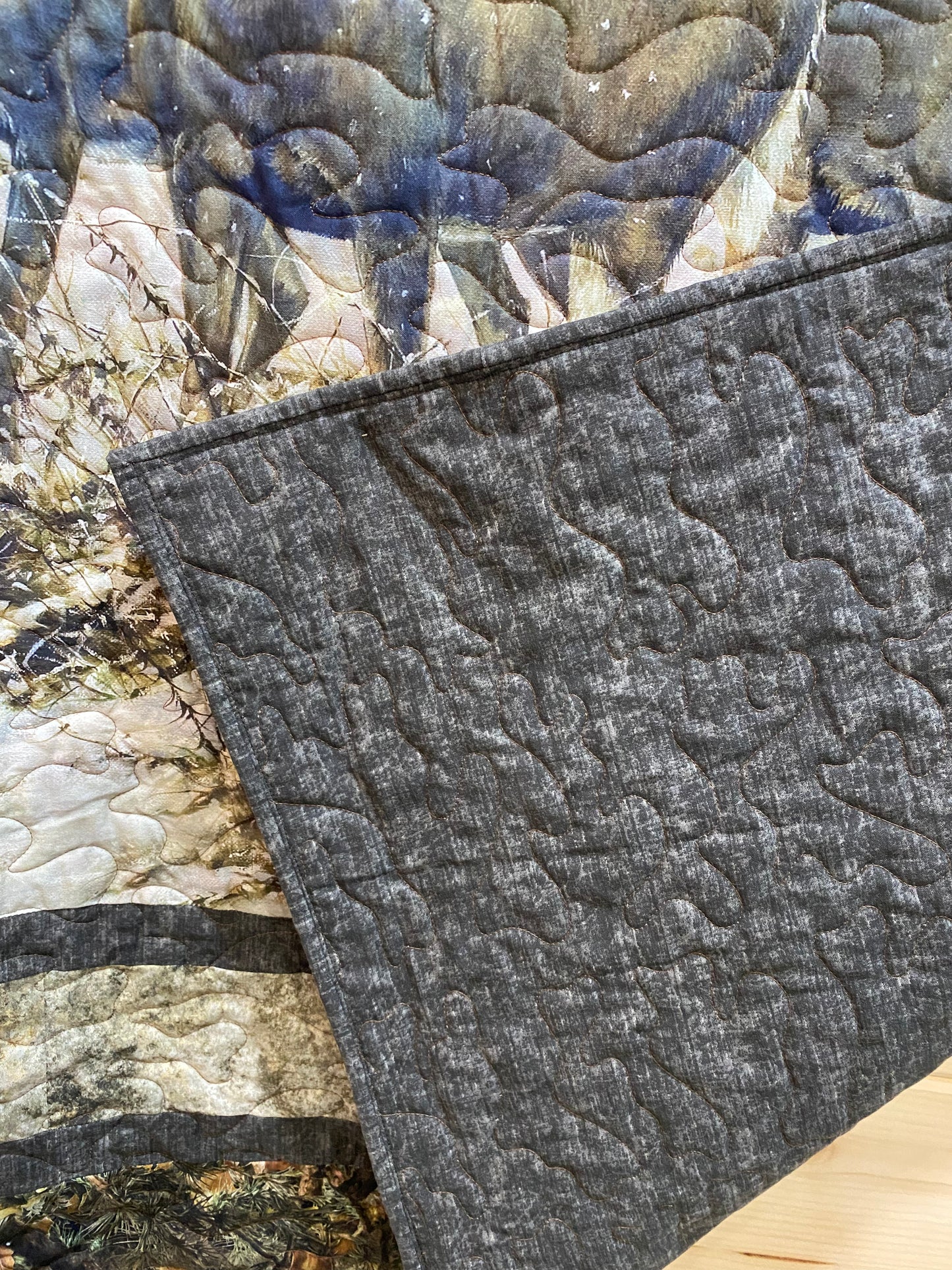 Quilt. The Three Kings. Deer.