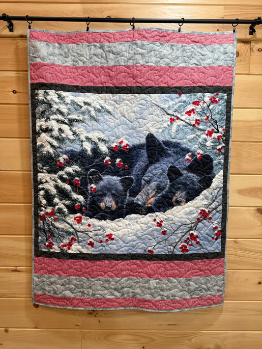 Quilt. Cozy Bears.