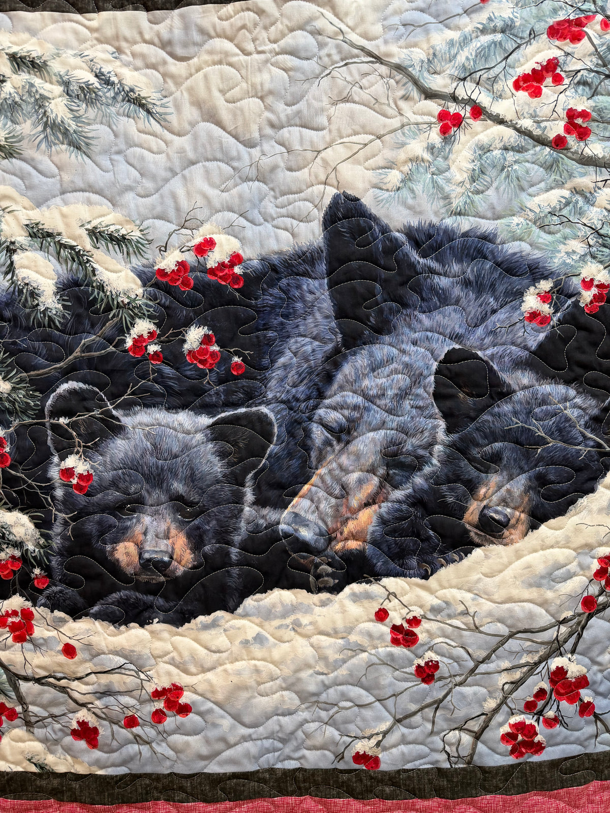Quilt. Cozy Bears.