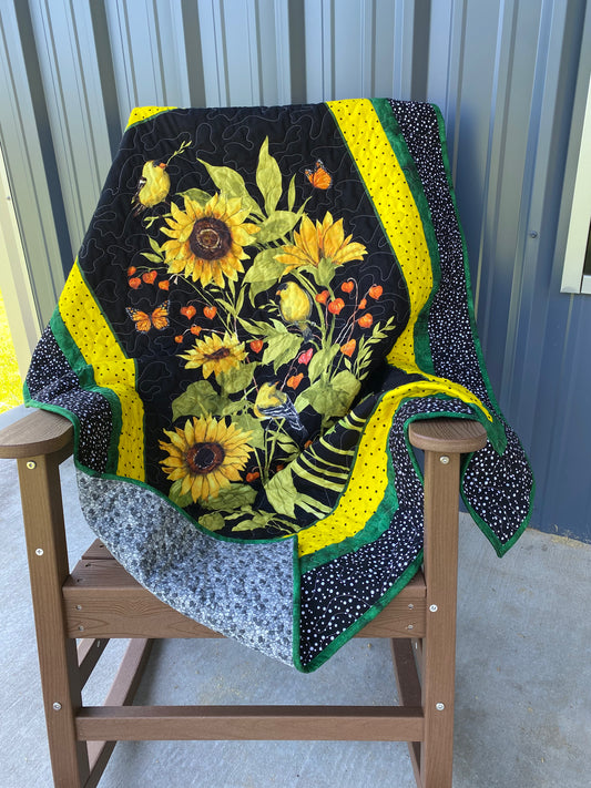 Quilt. Sunflower Splendor.