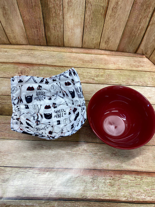 Bowl Cozy.  Wild and Free.