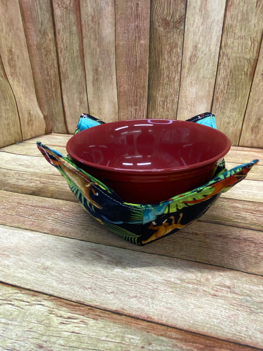 Bowl Cozy. Dinosaurs.