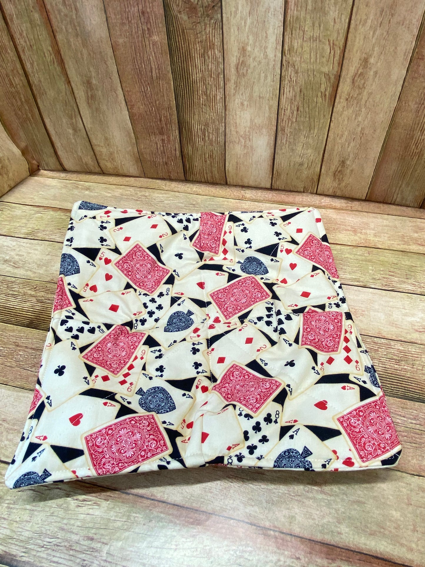 Plate Cozy. Playing Cards