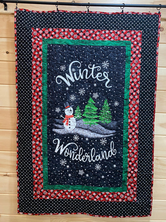 Quilt. Winter Wonderland.