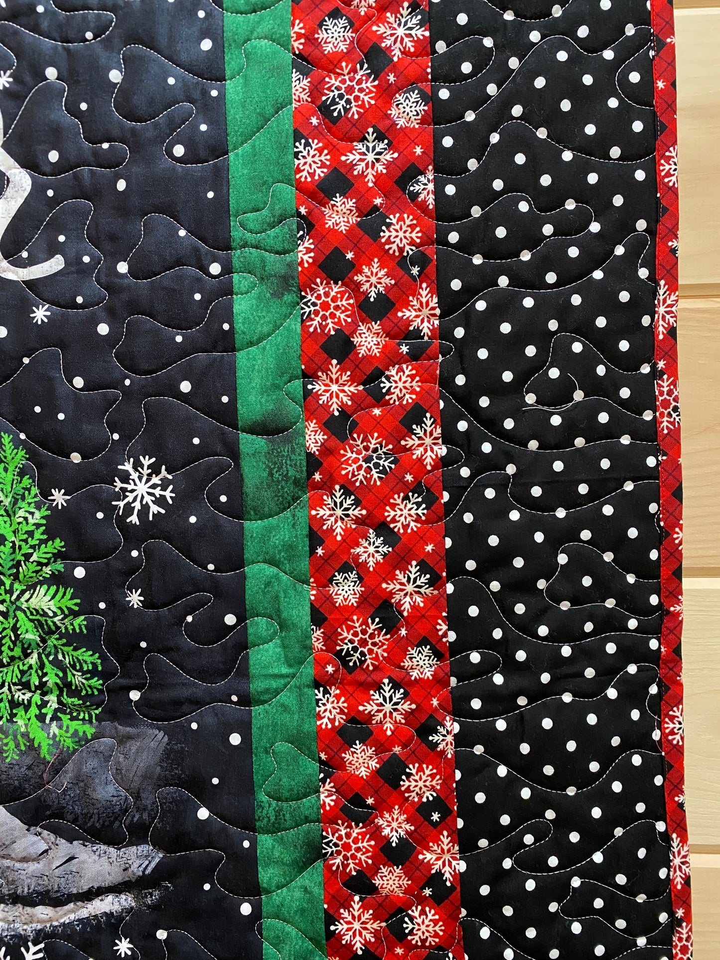 Quilt. Winter Wonderland.